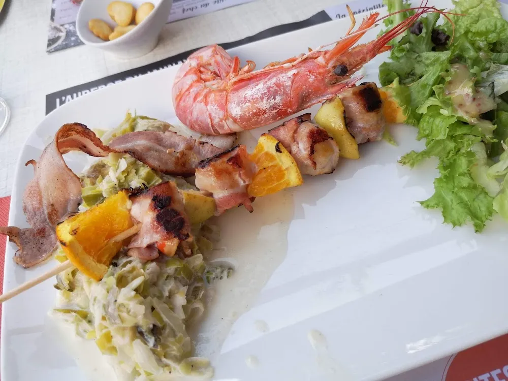 Brochette de Saint Jacques